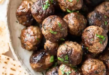 Greek Vegan Meatballs