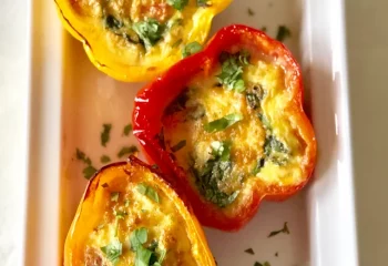 Stuffed Peppers with Eggs