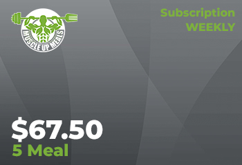 5 Meal Weekly Subscription