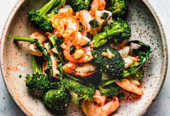 Wok Seared Shrimp & Broccoli